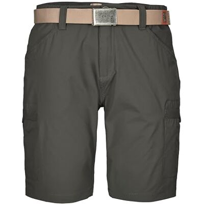 G.I.G.A. DX Herren Bermudas/Shorts/Kurze Hose mit Gürtel GS 16 MN BRMDS, grünanthrazit, 56, 43963-000 G.I.G.A. DX Herren Bermudas/Shorts/Kurze Hose mit Gürtel GS 16 MN BRMDS, grünanthrazit, 56, 43963-000