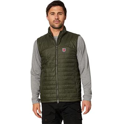 Fjällräven Herren Expedition X-lätt M/Sports Vest, Dunkles Waldgrün, L EU Fjällräven Herren Expedition X-lätt M/Sports Vest, Dunkles Waldgrün, L EU