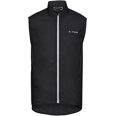 VAUDE Herren Weste Men's Air Vest III, Black Uni, M, 40812 VAUDE Herren Weste Men's Air Vest III, Black Uni, M, 40812