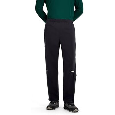 Berghaus Herren Pacsmart 2,5 L Wasserdichte Hose Leichte, verstaubare Regenhose für Wanderungen, Spaziergänge und Outdoor-Aktivitäten Atmungsaktiv und strapazierfähig Hose, Schwarz, XL Berghaus Herren Pacsmart 2,5 L Wasserdichte Hose Leichte, verstaubare Regenhose für Wanderungen, Spaziergänge und Outdoor-Aktivitäten Atmungsaktiv und strapazierfähig Hose, Schwarz, XL