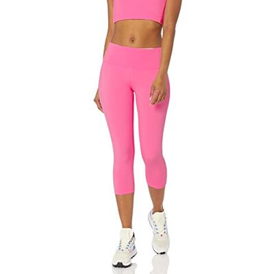 Amazon Damen Active Sculpt Workout Athleisure Capri-Leggings mit mittelhohem Bund, Kräftiges Rosa, XS Amazon Damen Active Sculpt Workout Athleisure Capri-Leggings mit mittelhohem Bund, Kräftiges Rosa, XS