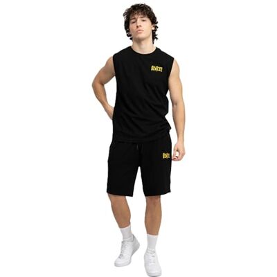 BENLEE Herren Singlet & Shorts Set normale Passform LEVANT, Black/Yellow, XXL BENLEE Herren Singlet & Shorts Set normale Passform LEVANT, Black/Yellow, XXL