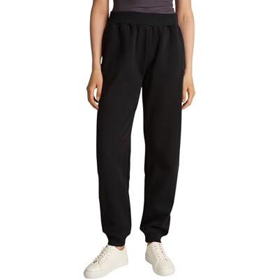 Calvin Damen Jogginghose Raised Embroidery Ck Jog Pant Regular Fit, Schwarz (Ck Black), L Calvin Damen Jogginghose Raised Embroidery Ck Jog Pant Regular Fit, Schwarz (Ck Black), L