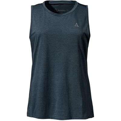 Schöffel Damen CIRC Top Tauron L, leichtes Tank Top mit hohem Feuchtigkeitstransport, schnelltrocknendes Funktionsshirt mit Fast 100% Recyclingfähigkeit Schöffel Damen CIRC Top Tauron L, leichtes Tank Top mit hohem Feuchtigkeitstransport, schnelltrocknendes Funktionsshirt mit Fast 100% Recyclingfähigkeit