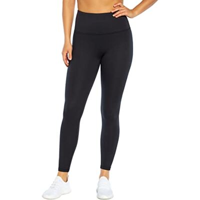 Balance Womens Damen Basic High Rise Tummy Control Leggings, schwarz, Large Balance Womens Damen Basic High Rise Tummy Control Leggings, schwarz, Large