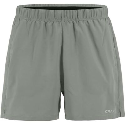 Craft Herren CORE Essence Shorts 2 Leaf – Trainingsshorts S mit elastischem Bund & Taschen – Atmungsaktive Sporthose aus recyceltem Funktionsmaterial Craft Herren CORE Essence Shorts 2 Leaf – Trainingsshorts S mit elastischem Bund & Taschen – Atmungsaktive Sporthose aus recyceltem Funktionsmaterial