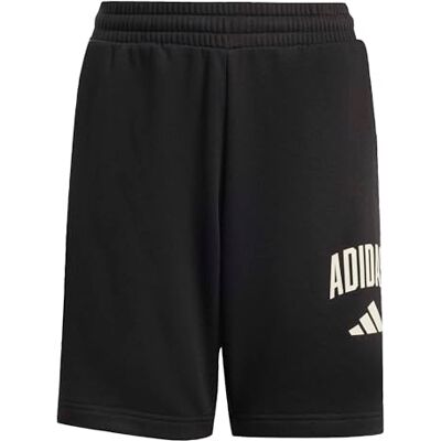 Adidas Unisex Kids Seasonals Collegiate Typography Short, Black, 11-12 Years Adidas Unisex Kids Seasonals Collegiate Typography Short, Black, 11-12 Years