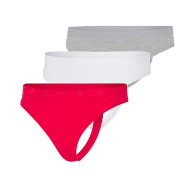 Adidas Low Rise Thong (3PK) Sport Active Essentials Cotton Bequeme Unterwäsche Adidas Low Rise Thong (3PK) Sport Active Essentials Cotton Bequeme Unterwäsche