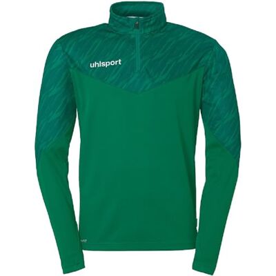 uhlsport Progressive 28 1/4 Zip Top Fußball Langarm Fußball-Top und Sport-Pullover im Unisex-Schnitt uhlsport Progressive 28 1/4 Zip Top Fußball Langarm Fußball-Top und Sport-Pullover im Unisex-Schnitt