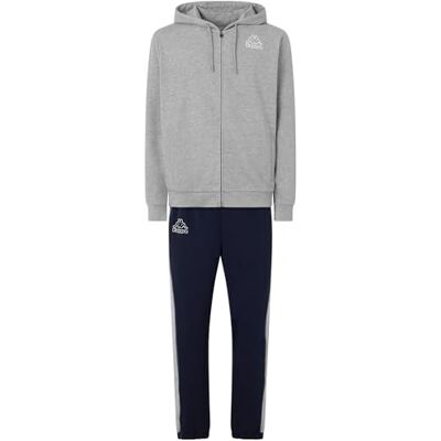 Kappa Trainingsanzug, Herren, Grau, Baumwolle, Sport, Logo Glomeri, Größe: M Kappa Trainingsanzug, Herren, Grau, Baumwolle, Sport, Logo Glomeri, Größe: M