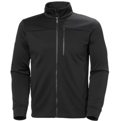 Helly Hansen Herren Crew Fleece Jacke, Ebenholz, S Helly Hansen Herren Crew Fleece Jacke, Ebenholz, S