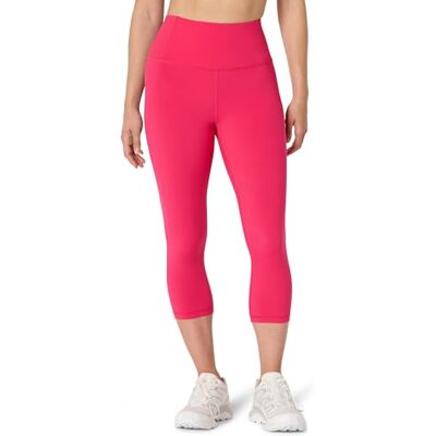 Amazon Damen Trainings-Leggings für Sport und Freizeit, Intensive Rosa, S Amazon Damen Trainings-Leggings für Sport und Freizeit, Intensive Rosa, S