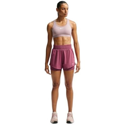 Nike Damen Shorts One Dri-fit High-Rise 3in 2n1 Nike Damen Shorts One Dri-fit High-Rise 3in 2n1