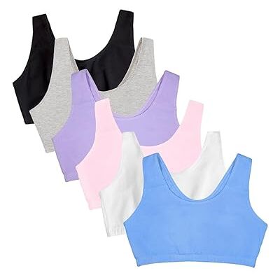 Fruit of the Loom Damen Sport-BH mit Frontverschluss und Racerback, 2er-Pack Fruit of the Loom Damen Sport-BH mit Frontverschluss und Racerback, 2er-Pack