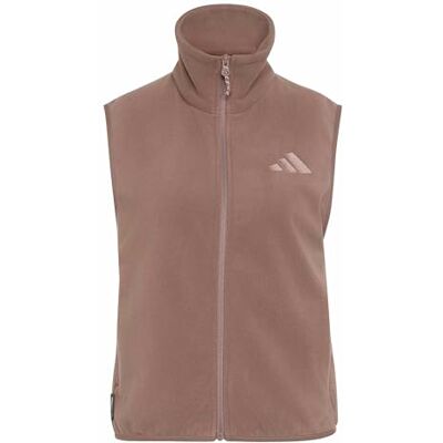Adidas Damen Terrex Multi Climawarm Full Zip Fleece Vest Sweatshirt, Earth strata, S Adidas Damen Terrex Multi Climawarm Full Zip Fleece Vest Sweatshirt, Earth strata, S