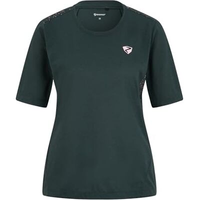 Ziener Damen NESMERALDA Funktions-Shirt Fahrrad Outdoor Fitness Sport atmungsaktiv, schnelltrocknend, Kurzarm, Dark Jungle, 38 Ziener Damen NESMERALDA Funktions-Shirt Fahrrad Outdoor Fitness Sport atmungsaktiv, schnelltrocknend, Kurzarm, Dark Jungle, 38