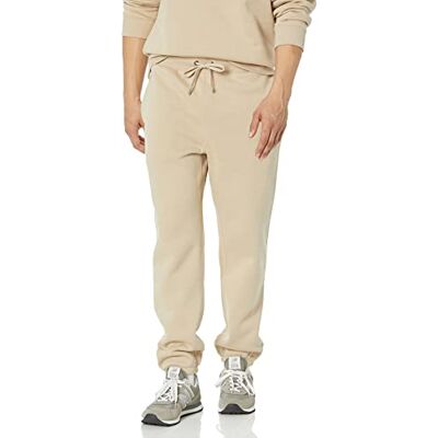 Amazon Herren Unten geschlossene Jogginghose mit lockerer Passform (erhältlich in Big & Tall), Bräunen, M Amazon Herren Unten geschlossene Jogginghose mit lockerer Passform (erhältlich in Big & Tall), Bräunen, M