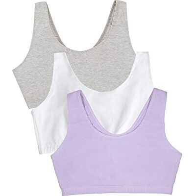 Fruit of the Loom Damen Built Up Tank Style Sport-BH (3er Pack) Fruit of the Loom Damen Built Up Tank Style Sport-BH (3er Pack)