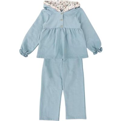 BABIDU Mädchen-Trainingsanzug aus weicher Baumwolle, Sweatshirt mit Hose, bequem, atmungsaktiver Stoff für den täglichen Gebrauch, ideal für Mädchen oder Jungen BABIDU Mädchen-Trainingsanzug aus weicher Baumwolle, Sweatshirt mit Hose, bequem, atmungsaktiver Stoff für den täglichen Gebrauch, ideal für Mädchen oder Jungen