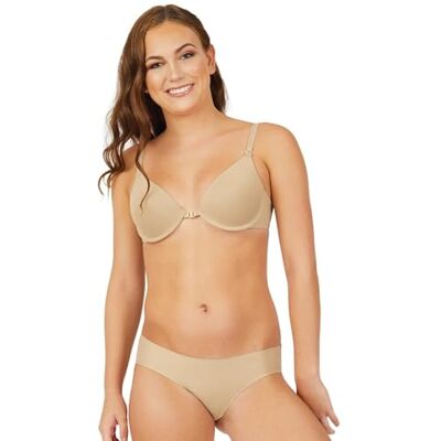 Capezio Underwire Minimal Show Bra, Nude, 34D Capezio Underwire Minimal Show Bra, Nude, 34D