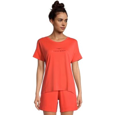 Venice Beach Damen Vb_Summer T-Shirt, Sunset Orange, XL EU Venice Beach Damen Vb_Summer T-Shirt, Sunset Orange, XL EU