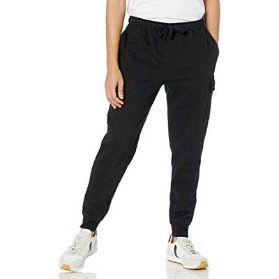 Amazon Herren-Cargo-Fleece-Jogginghose, Schwarz, Größe S Amazon Herren-Cargo-Fleece-Jogginghose, Schwarz, Größe S