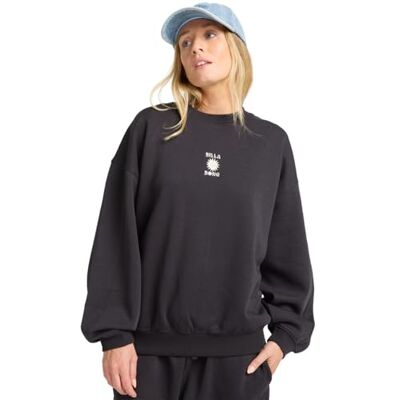 Billabong So Sunny Kendal Sweatshirt Frauen S Schwarz Billabong So Sunny Kendal Sweatshirt Frauen S Schwarz