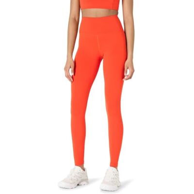 Amazon Damen Active FormFlex Butterweiche Sport-Yoga-Leggings mit Hoher Taille, Hellrot, XS Amazon Damen Active FormFlex Butterweiche Sport-Yoga-Leggings mit Hoher Taille, Hellrot, XS