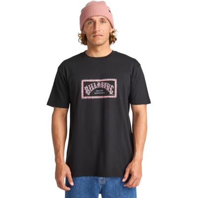 Billabong Arch Frame SS T-Shirt, kurzärmelig, für Herren, Schwarz Billabong Arch Frame SS T-Shirt, kurzärmelig, für Herren, Schwarz