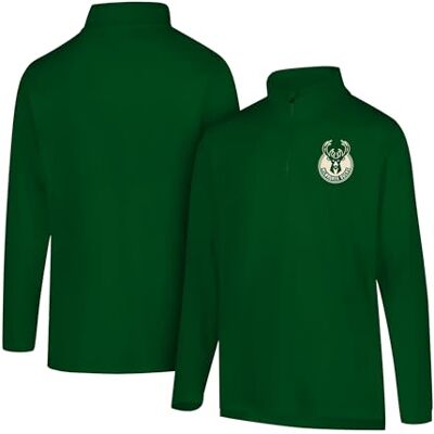 Ultra Game NBA Men's Quarter Zip Pullover Shirt Athletic Quick Dry T-Shirt Ultra Game NBA Men's Quarter Zip Pullover Shirt Athletic Quick Dry T-Shirt