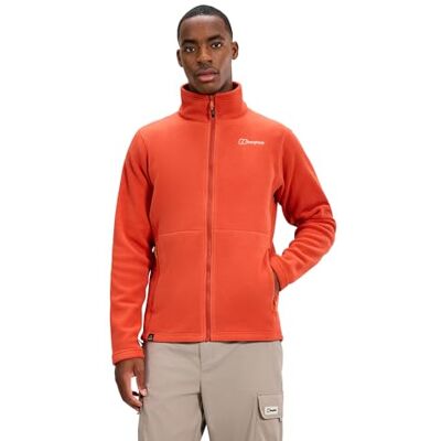 Berghaus Herren Prism Micro Polartec Fleece-Jacke Zusätzliche Wärme Besonders bequem Midlayer, Orange, 2XL Berghaus Herren Prism Micro Polartec Fleece-Jacke Zusätzliche Wärme Besonders bequem Midlayer, Orange, 2XL
