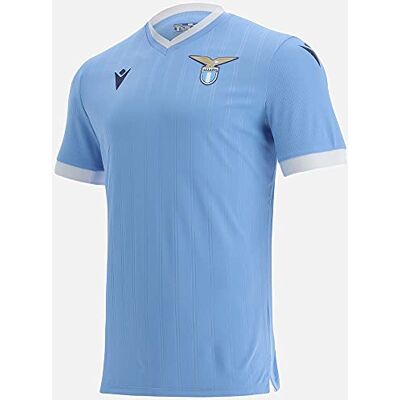 Macron Unisex Merchandising Ufficiale Trikot Home ss Lazio 2021/22 Macron Unisex Merchandising Ufficiale Trikot Home ss Lazio 2021/22