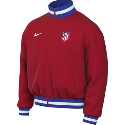 Nike Atlético Madrid Strike Dri-Fit Fußball-Hymnenjacke Für Herren, Sport Red/Hyper Royal/Weiß, HJ6387-614, S Nike Atlético Madrid Strike Dri-Fit Fußball-Hymnenjacke Für Herren, Sport Red/Hyper Royal/Weiß, HJ6387-614, S