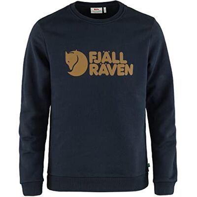 Fjällräven Fjallraven Fjallraven Herren Logo Sweater M Sweatshirt, Dark Navy, XXL EU Fjällräven Fjallraven Fjallraven Herren Logo Sweater M Sweatshirt, Dark Navy, XXL EU