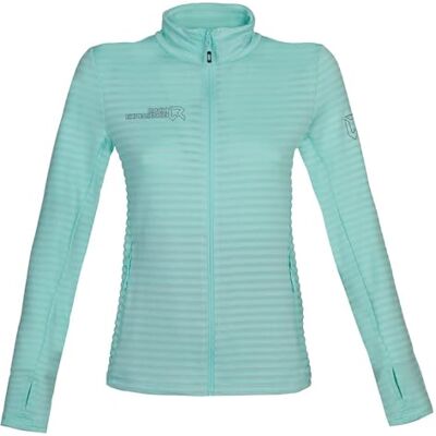 Rock Experience Damen Notch 2.0 Woman Fleece Outdoor Sweatshirt Trekking ESURSIONISMO, Hellblau, XS EU Rock Experience Damen Notch 2.0 Woman Fleece Outdoor Sweatshirt Trekking ESURSIONISMO, Hellblau, XS EU