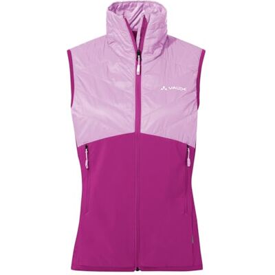 VAUDE Women's Brenva Vest II, Hybrid-Isolationsweste, mit PrimaLoft®, Passform: Slim fit, pink orchid, 42 VAUDE Women's Brenva Vest II, Hybrid-Isolationsweste, mit PrimaLoft®, Passform: Slim fit, pink orchid, 42