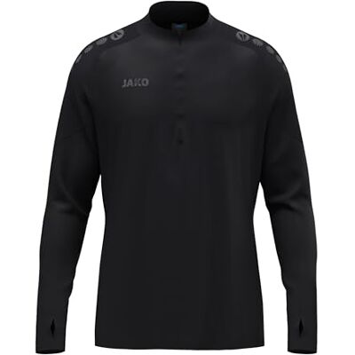 JAKO Unisex Ziptop Light Flow, schwarz, XL JAKO Unisex Ziptop Light Flow, schwarz, XL
