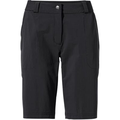 VAUDE Women's Farley Stretch Shorts II, Elastische Damenshorts für Wander- und Trekkingtouren, Black, 38 VAUDE Women's Farley Stretch Shorts II, Elastische Damenshorts für Wander- und Trekkingtouren, Black, 38
