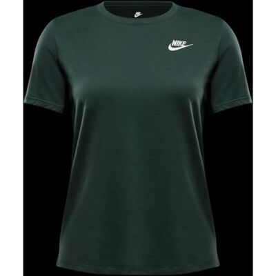 Nike - Sportswear Club Essentials W - Grün - XS - T-Shirt Nike - Sportswear Club Essentials W - Grün - XS - T-Shirt