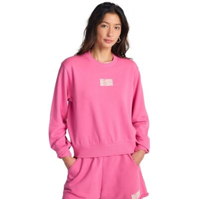 Billabong Family Tree Sweatshirt Frauen L Rosa Billabong Family Tree Sweatshirt Frauen L Rosa