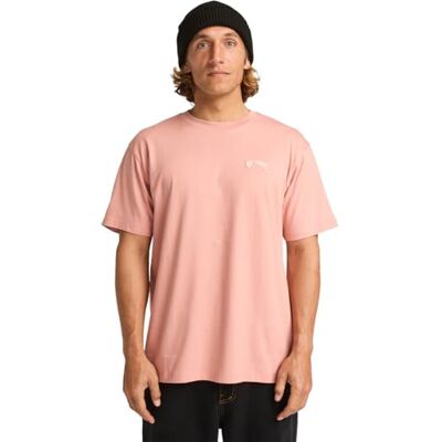 Billabong Strickoberteil, kurzärmlig, Arch Crew SS, Herren, Rosa, S Billabong Strickoberteil, kurzärmlig, Arch Crew SS, Herren, Rosa, S
