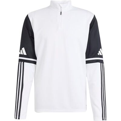 Adidas Herren Squadra25 Training Top Sweatshirt, White, XXL Adidas Herren Squadra25 Training Top Sweatshirt, White, XXL