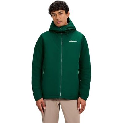 Berghaus Herren Deluge Pro Shell-Regenjacke Strapazierfähig Atmungsaktive Jacke Jacke, Grün, M Berghaus Herren Deluge Pro Shell-Regenjacke Strapazierfähig Atmungsaktive Jacke Jacke, Grün, M