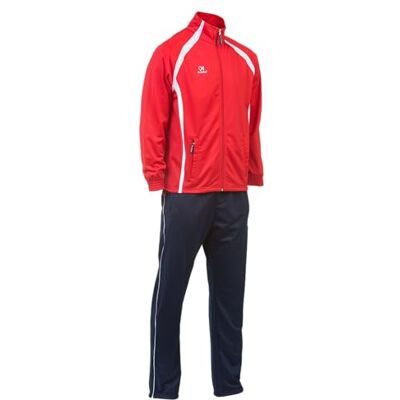 Asioka 81/09N Kinder Trainingsanzug Rot/Marineblau, 8/4XS Asioka 81/09N Kinder Trainingsanzug Rot/Marineblau, 8/4XS