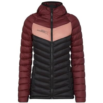 Rock Experience Damen Re.tanana Jacke, Bordeaux/Rosa/Schwarz, S EU Rock Experience Damen Re.tanana Jacke, Bordeaux/Rosa/Schwarz, S EU