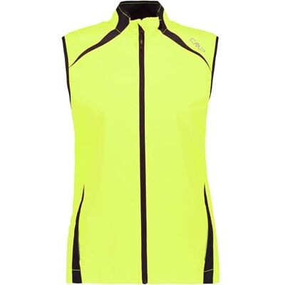 CMP Damen Lightweight, Windproof Unlimitech Waistcoat,Neongelb,D48 CMP Damen Lightweight, Windproof Unlimitech Waistcoat,Neongelb,D48
