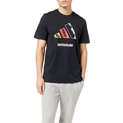 Adidas Unisex Germany 3bar Logo Graphic T-Shirt Graphic Tee (Kurzarm) (1er Pack) Adidas Unisex Germany 3bar Logo Graphic T-Shirt Graphic Tee (Kurzarm) (1er Pack)