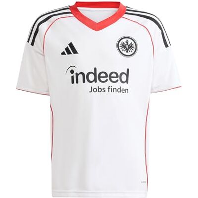 Adidas Kinder Eintracht Frankfurt Away Trikot, White, 128 Adidas Kinder Eintracht Frankfurt Away Trikot, White, 128
