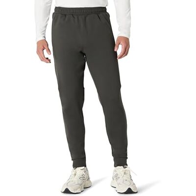 Amazon Herren Sporthose Lang Funktions-Trainings-Jogginghose aus Stretchgewebe, Dunkelgrau, M Amazon Herren Sporthose Lang Funktions-Trainings-Jogginghose aus Stretchgewebe, Dunkelgrau, M