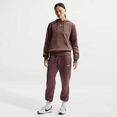 Nike Damen Phnx FLC Std Po Kapuzenpullover, Tattoo/Sail, XS Nike Damen Phnx FLC Std Po Kapuzenpullover, Tattoo/Sail, XS
